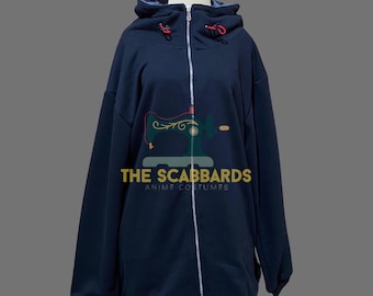 Anime Culling Game Arc zwarte hoodie cosplayjack – Sorcerer Streetwear-kostuum