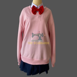 Anime Girl High School Cosplay Outfit Skirt Set
