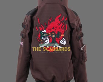 Chaqueta bomber cyberpunk – Estilo V Techwear, moda urbana