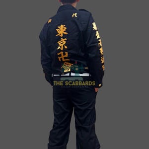 Retro Japanese Gakuran Full Set  Anime Style Cosplay Outfit