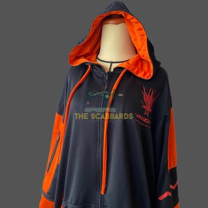 Nian Jacket Black and Orange from Game Inspired Street Tactical Wear
