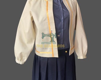 Set di abiti da cosplay ispirati all'anime Thorn Princess, gonna e top.