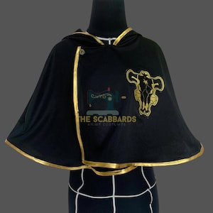Black Magic Squad Anime Cloak Cosplay Robe