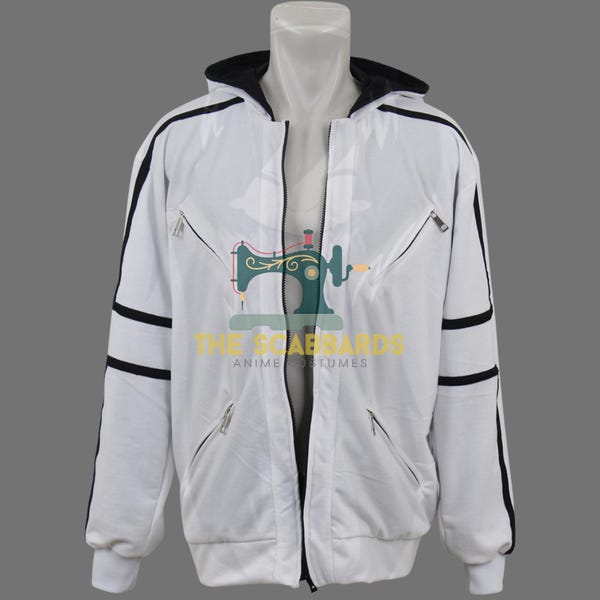 Heero Yuy Hoodie Gundam Wing Frozen Teardrop Cosplay Jacket Anime Outfit