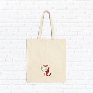 Angel Wing & Devil Tail Tote Bag image 5