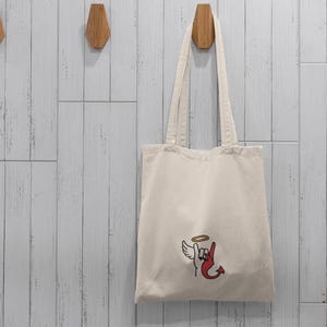 Angel Wing & Devil Tail Tote Bag image 4
