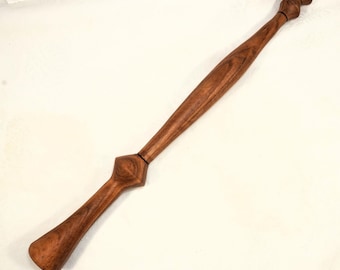 Oseberg Distaff, 16 inches in Spalted Ash