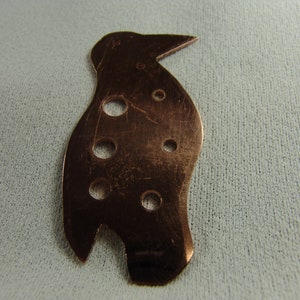 Herb Stripper: with 7 Holes and a hole for hanging as a pendant, Raven