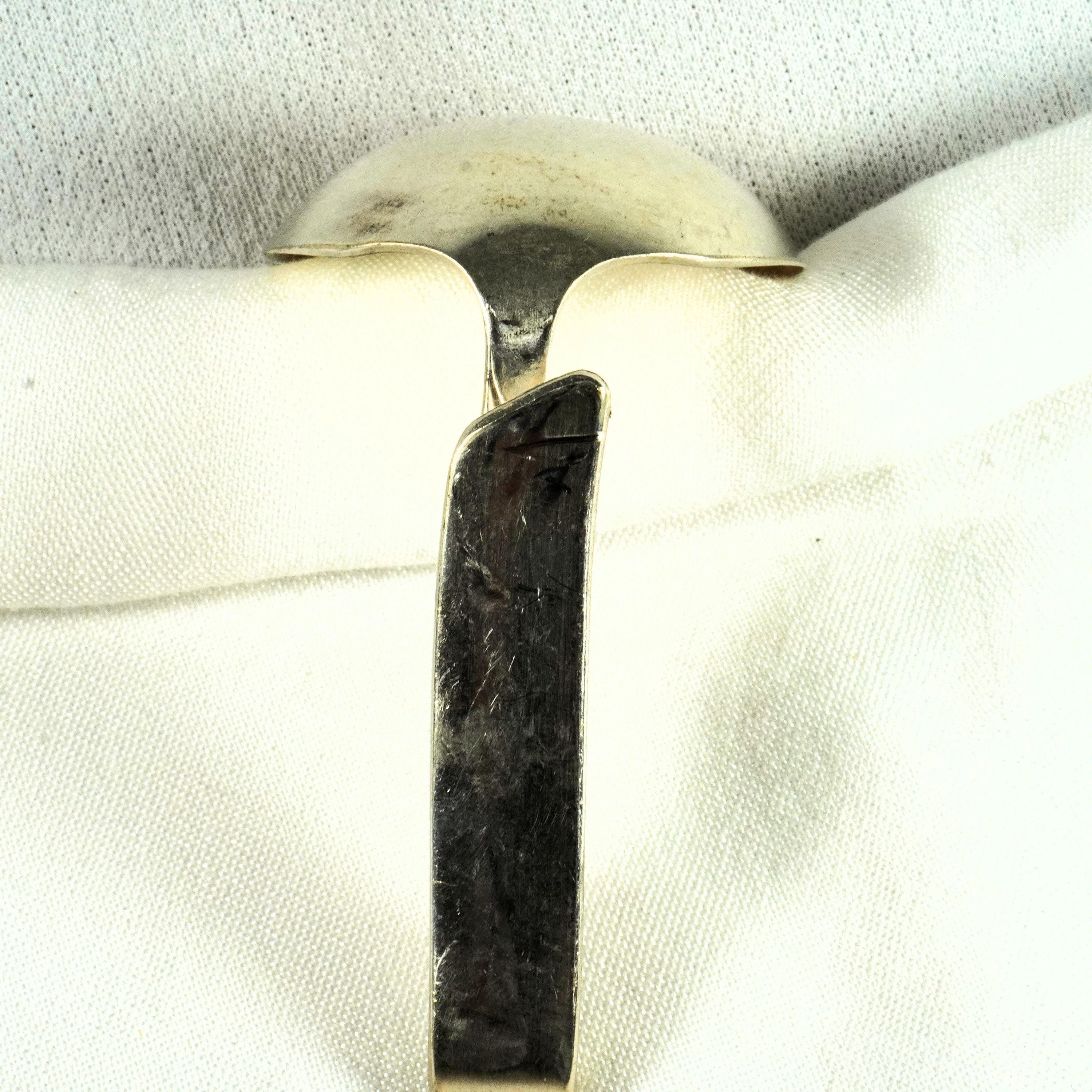 Supported Spinning Spoon in Victorian Style...silver Plate Gravy Ladle ...