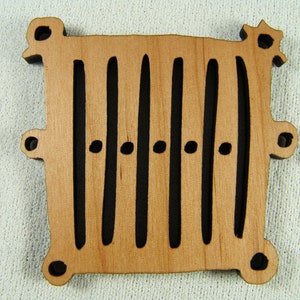 Band or Tape Weaving Heddle, Back Strap Loom from the Later Swedish Middle ages ca 1350-1499