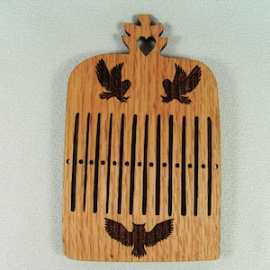 Scandinavian Band or Tape Weaving Heddle, Back Strap Loom