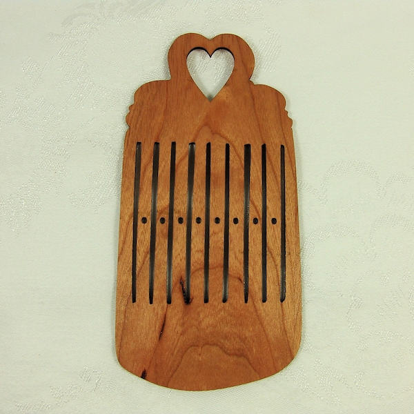 Guild / Instructors 17 Thread Two Swans Scandinavian Band or Tape Weaving Heddle, Back Strap Loom