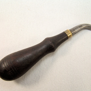 C S Osborne #2 Side Iron, Rosewood Handle
