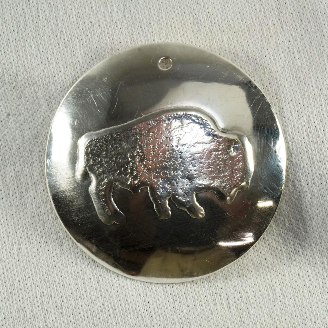 Pendant: Viking Shield Form 'bison' 2.5