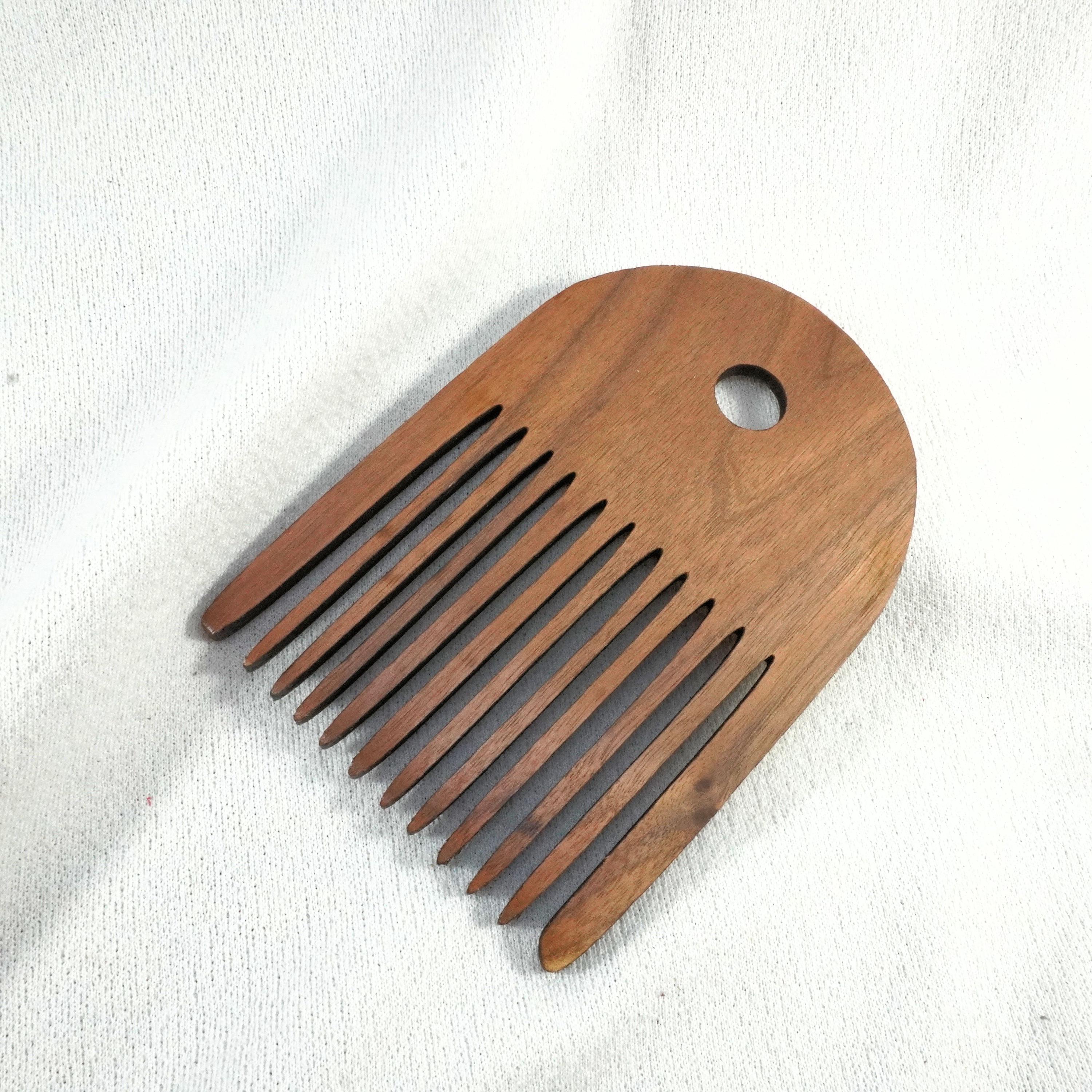 Roman Comb Roman Era Wooden Rippling Comb From Vindonissa Fort, Switzerland. Flax ...