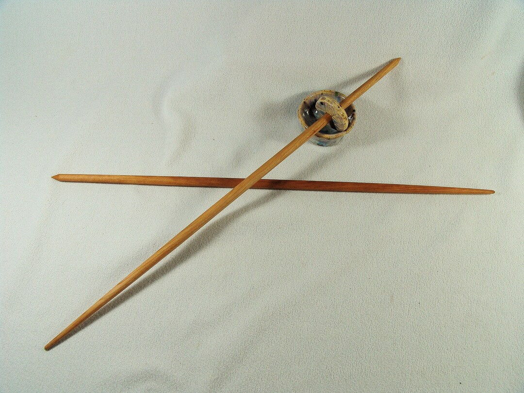 Oseberg Spindle Form Set With a Stoneware Whorl & Two Wild Etsy