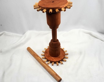 Karmantyúfa is a traditional Hungarian wooden weaving tool, 11 & 15" Weaving Height, Sleeve and Bag Loom