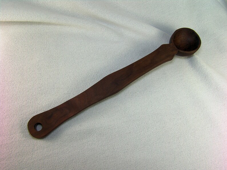 Spinning Spoon in Black Walnut 10 inches... Etsy