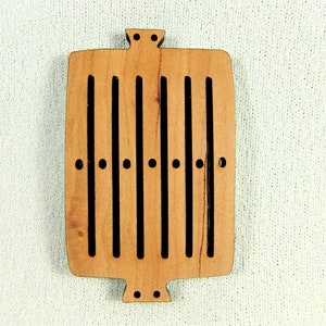 Roman Brigodor, Gallia Lugdunensis  Band or Tape Weaving Heddle, Back Strap Loom, French Artifact, Roman Era, Briord France Today