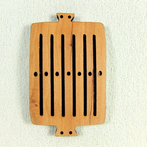 Roman Brigodor, Gallia Lugdunensis  Band or Tape Weaving Heddle, Back Strap Loom, French Artifact, Roman Era, Briord France Today