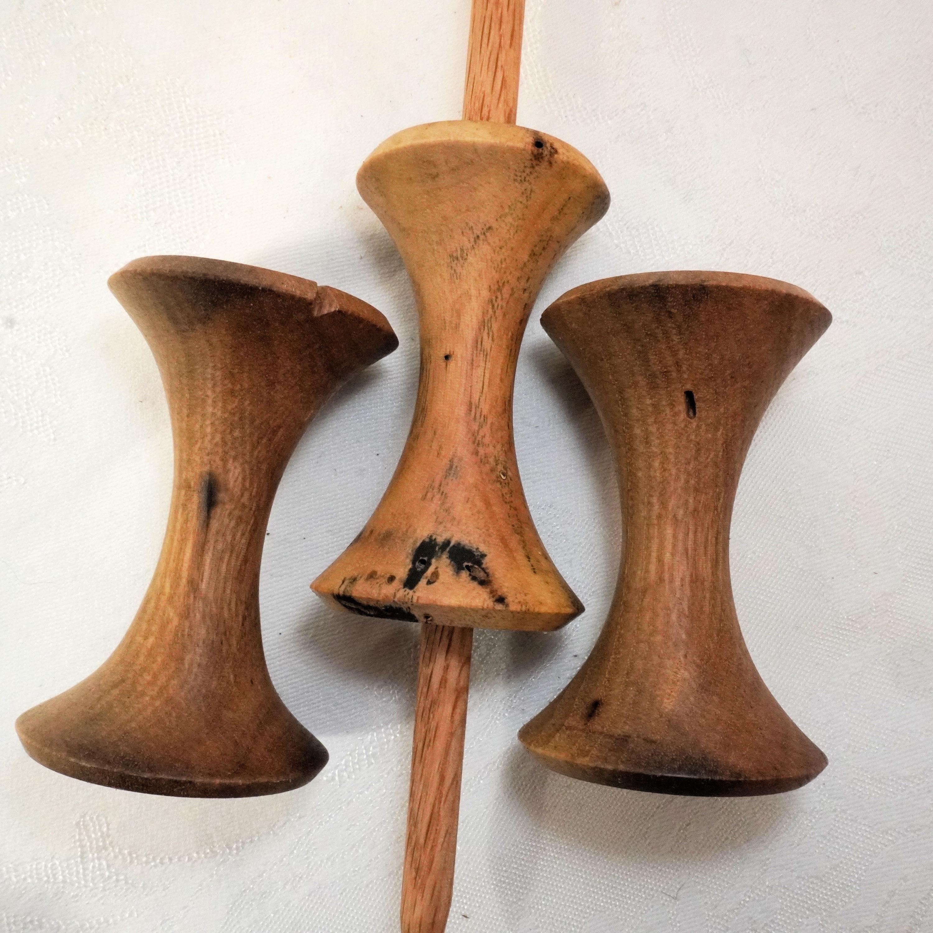 The Tayet Spindle With Three Removable Bones, Egyptian Form - Etsy