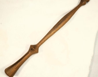 Oseberg Distaff, 17 inches in Spalted Persimmon