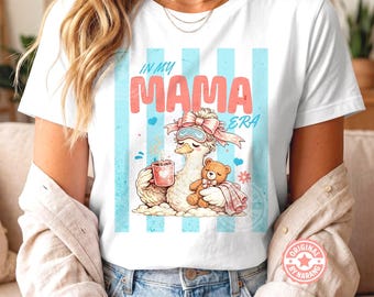 Mama Era Goose PNG | In My Mama Era Shirt Design | Coffee Mom Club Cute Goose | Mother’s Day Gift | Tired Mom Life | Digital Download