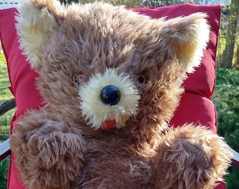 Big Bear by ELKA Toys//Vintage & Collectible Stuffed Animal//28" Teddy Bear//