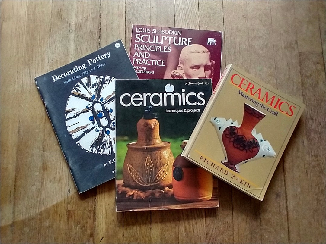 Ceramic Library Clay Library Grouping//ceramic Knowledge Book Lot// - Etsy