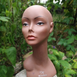 Vintage Mannequin Head, Mannequin Heads, Display Head, Display Jewelry,  Display Hat, Millinery Display, Reproduction Antique, Millinery, Art -   Israel