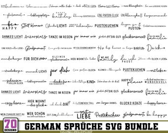 Slogan Svg,Sprüche svg,German positive saying,Candle Labels,Gift Tags,Home Decor,Friendship & Family Sayings,Plotter File and Laser File