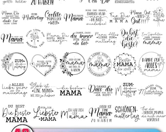 German Mother's Day svg,Mama svg,Happy Mothers day svg,Muttertag Svg,German Mama Svg,Mama Liebe Svg,Mom life svg,Cricut & Silhouette