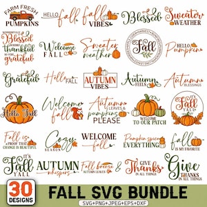 Fall svg,Autumn Svg,Halloween svg,Fall Round sign,Thanksgiving svg,Hello Fall Svg,Porch Signs svg,Pumpkins svg,Cricut & silhouette