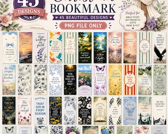 Christian bookmark png,Christian png,Bookmark png,Bible verse bookmark png,Religious Bookmarks png,Floral Bible Verse png,Cricut&Silhouette