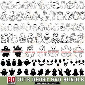 Ghost svg,Halloween Ghost svg,Halloween svg,Ghost Face svg,Spooky season,Funny ghost svg,Trick Or treat svg,Floral Ghost,Cricut & Silhouette