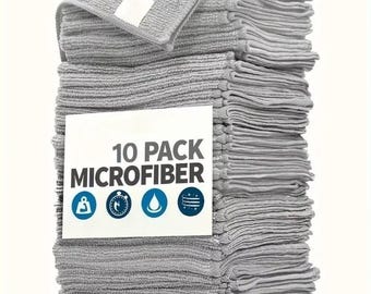 Ultra Absorbent Kitchen Towel Set, Soft Reusable Cleaning Cloth, Dish Cleaning Towels