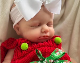 18inch Silicon Reborn Baby Girl/ Boy Doll, Squishy Full Body Bathable