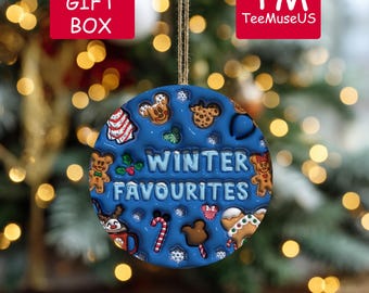 Winter Favourites Ornament, Disney Christmas Ornament
