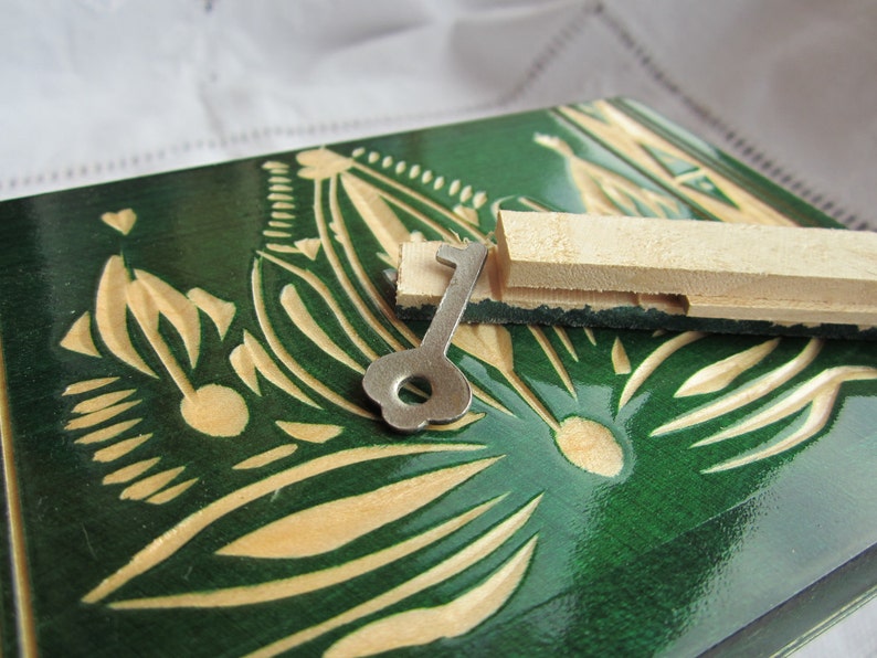 puzzle box with hidden compartment