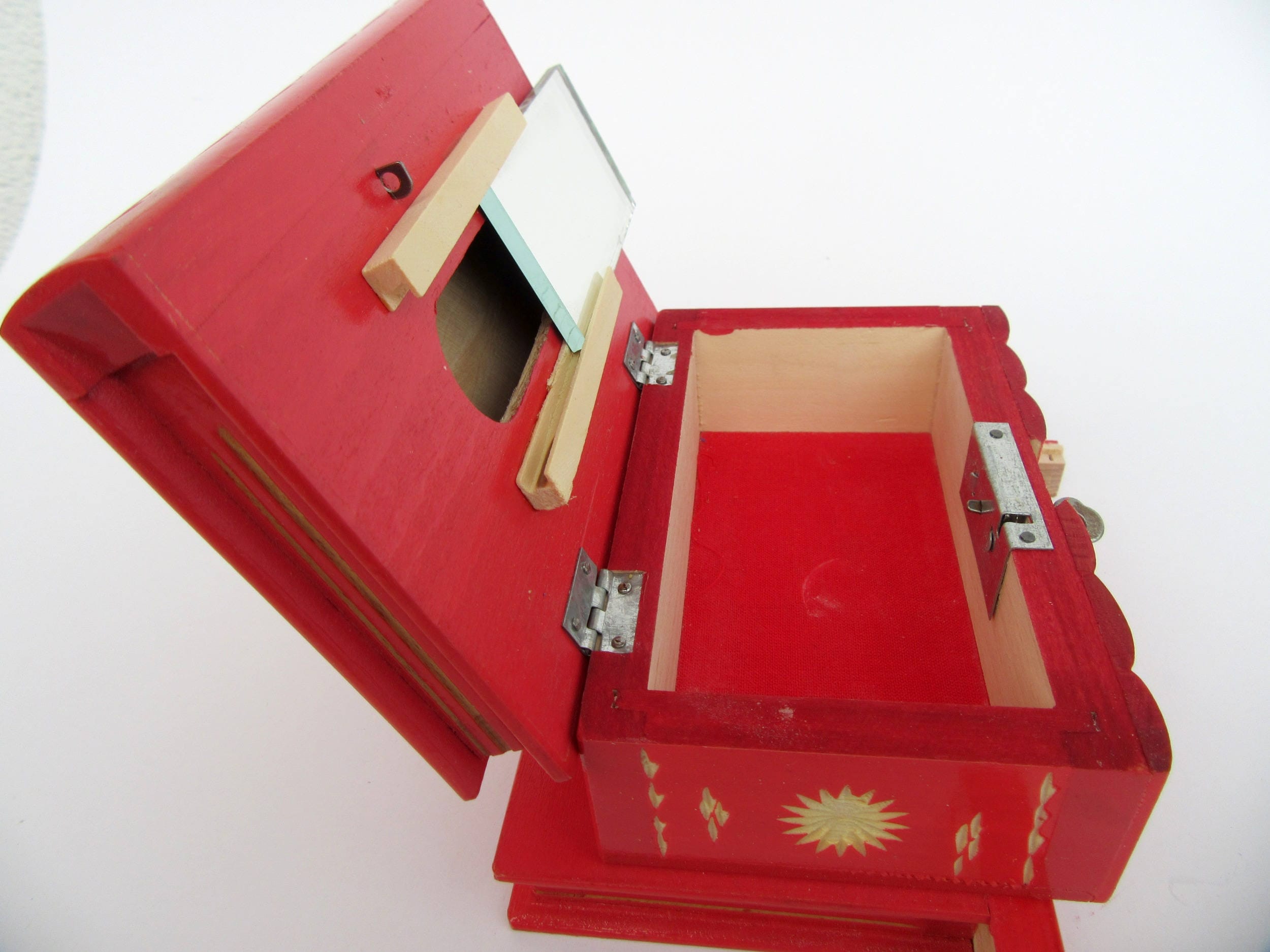 Classic Hungarian Puzzle Box w/ Hidden Compartment with Key Etsy