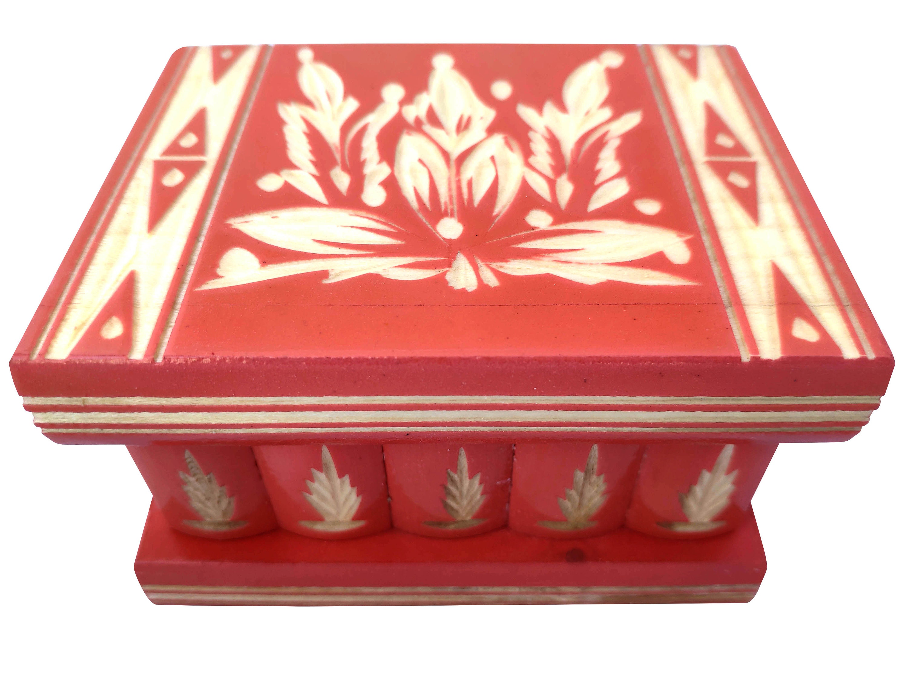 Small 4 Size Pink Gift Box Secret Intelligence Wood For Etsy