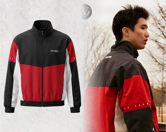 QT8 Garments Weak Hero Class 1 Korean Drama Ahn Suho Red and Black