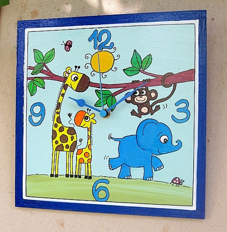 The Jungle Wall Clock image 2