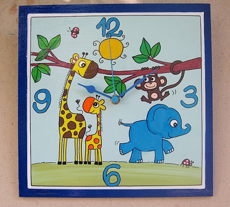 The Jungle Wall Clock image 1