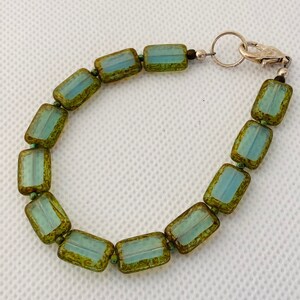 Picasso Translucent Light Blue Bracelet