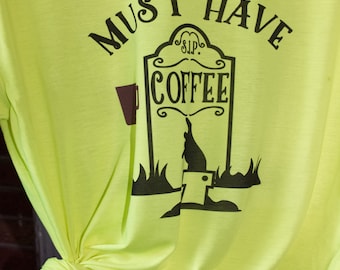 Coffee lover t shirt