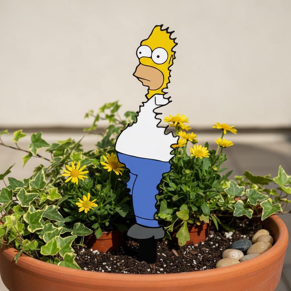 Homer Simpson Plant - Etsy