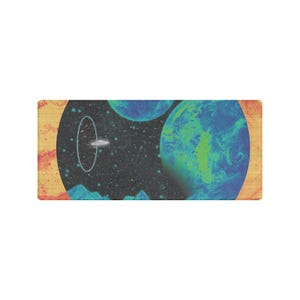 Alfombrilla de escritorio Juncture, alfombrilla de escritorio Vaporwave, alfombrilla de escritorio retro, alfombrilla de escritorio de los 90, alfombrilla de escritorio estética, alfombrilla de escritorio Synthwave, alfombrilla de escritorio vintage