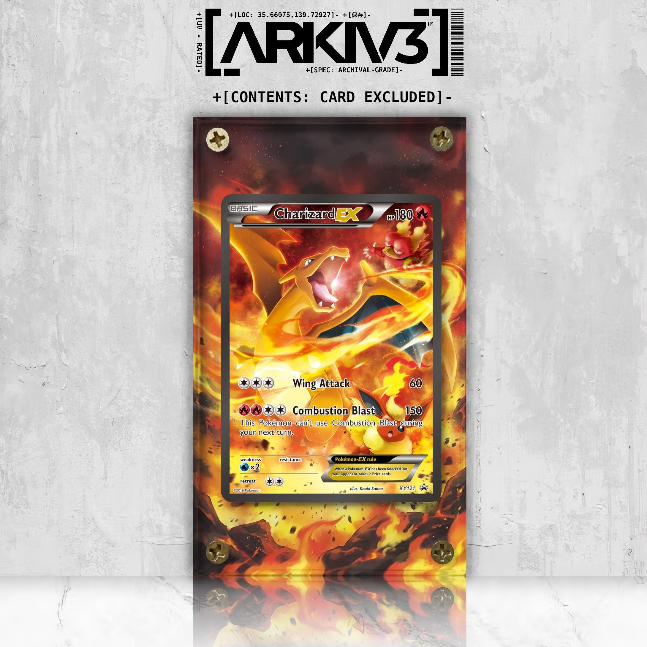 Charizard Ex Xy Promo - Etsy