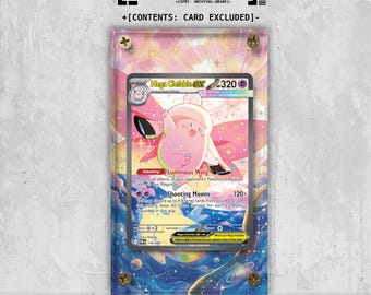 Mega Clefable ex (119/088) Special Illustration Rare Extended Art Display Case - Card NOT Included